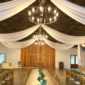 Lewis Home and Bridal venue draping (7)